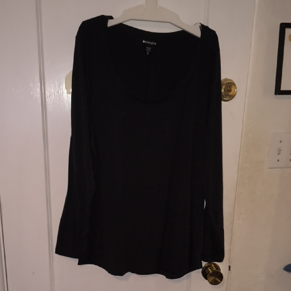 Athleta | Charcoal Long Sleeve Tee